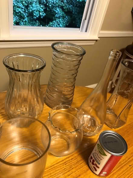 Photo of free Collection of glass vases (Upper Saddle River NJ 07458) #1