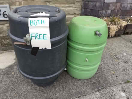Photo of free 2 water tubs/ barrels (Bilton HG1) #1