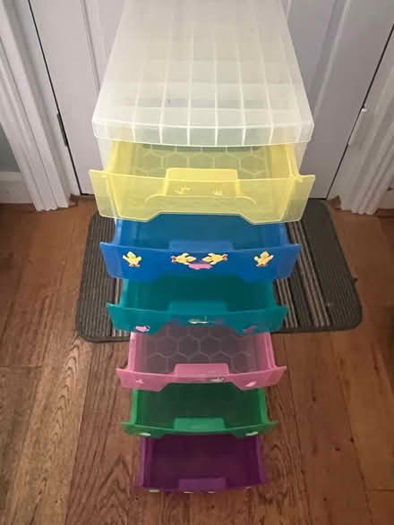 Photo of free Plastic drawer unit (Surbiton, KT5) #4