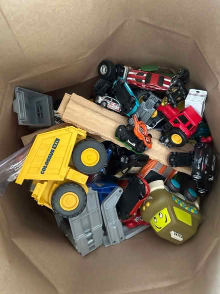 Photo of free Oh bag of cars and trucks (Van Ness/Tenleytown) #1