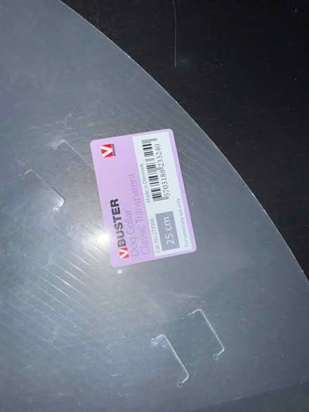 Photo of free Dog cone collar- transparent (SW6) #2