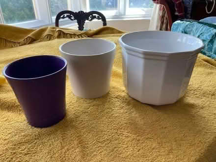 Photo of free Three ceramic pots (Malvern WR14) #1