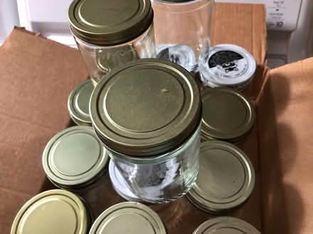 Photo of free 15 eight ounce glass jars (Upper Saddle River NJ 07458) #1
