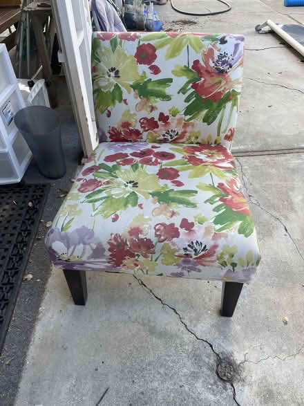 Photo of free Colorful side chair (Los Altos Hills) #1