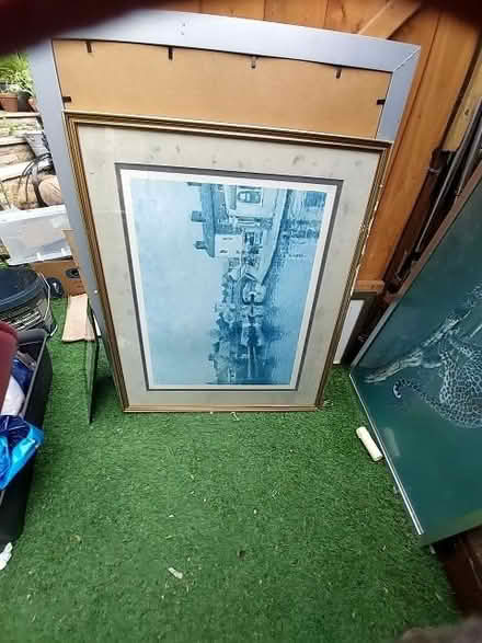 Photo of free Large picture frame (Lostock Junction BL6) #1