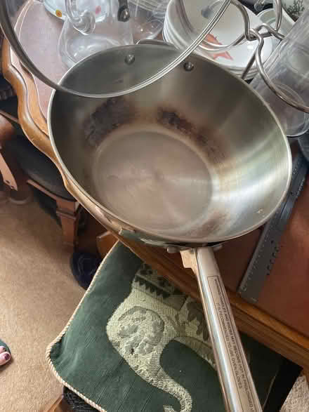 Photo of free Wok with lid - stainless steal (Worthing BN11) #2