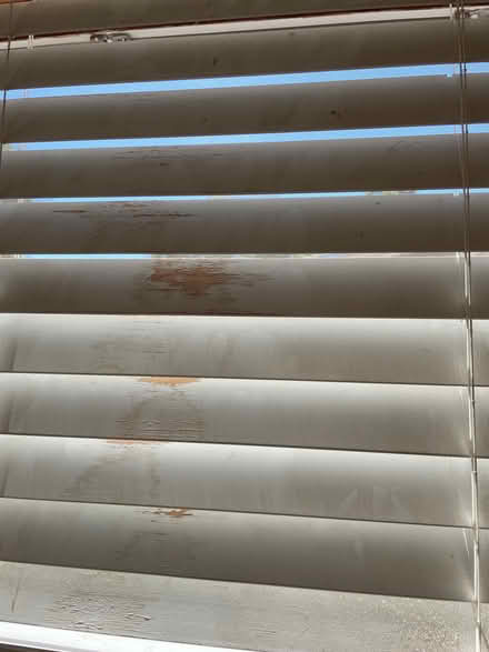 Photo of free wood slat blinds (Los Altos Hills) #2