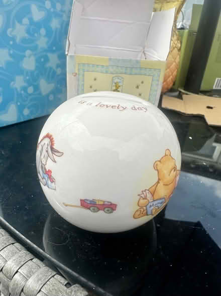 Photo of free Winnie the Pooh christening piggy bank (Monkwick CO2) #2