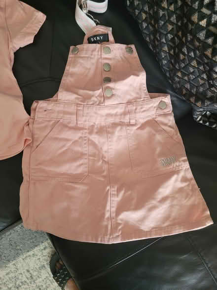Photo of free Dungaree style pink denim dress (Slough, SL2 2QA) #2