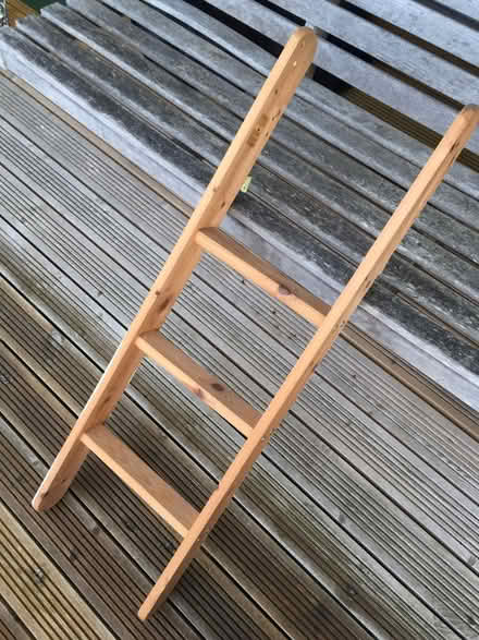Photo of free Pine ladder for midi sleeper 117cm (St James’s Square, Bath) #2