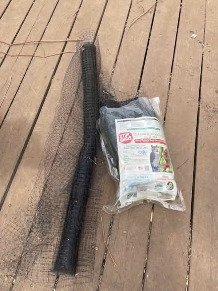 Photo of free plastic bird netting (Los Altos Hills) #1