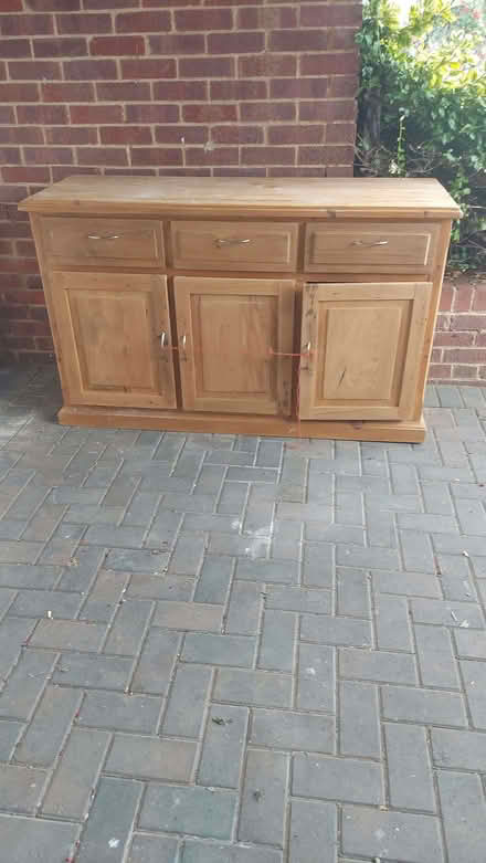 Photo of free Pine sideboard for upcycling. (Neithrop OX16) #1