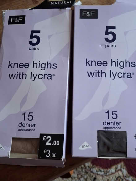 Photo of free 15 Denier Knee Highs (Locks Heath SO31) #1