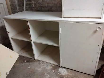 Photo of free Sturdy, wooden cabinets - for garage, workshop or to (Saunton Park EX33) #1