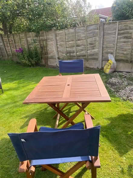 Photo of free Garden table and chairs (Culcheth) #1