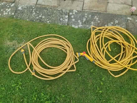 Photo of free Hosepipes 35m, attachment and wall bracket (Great Strickland CA10) #2