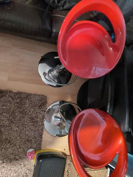 Photo of free Red bar stools (Norris green L11) #1