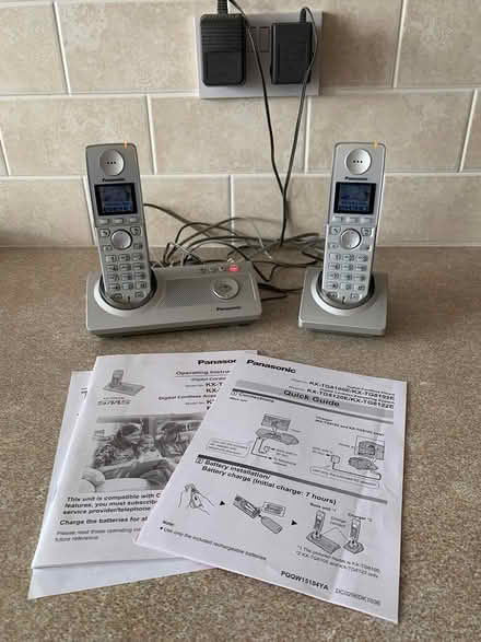 Photo of free Panasonic answerphone and remote (Caernarfon LL55) #1