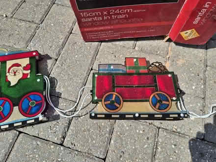 Photo of free Santa train window silhouette (Welling) #3