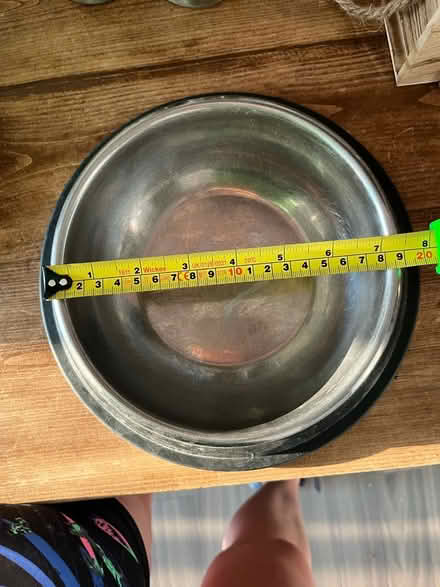 Photo of free Large metal dog bowl (South Acton W3) #3