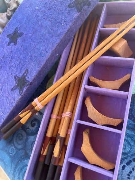 Photo of free Beautiful chopstick set+box (Santa Venetia (San Rafael)) #1