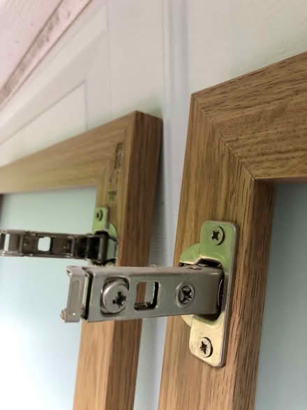 Photo of free Pair IKEA frost glass closet doors (Upper Saddle River NJ 07458) #4