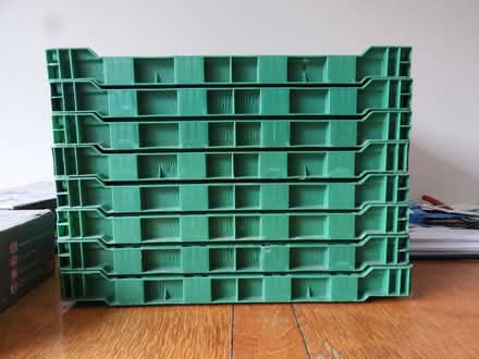 Photo of free 8 x folding stacking crates (Nailsea BS48) #4