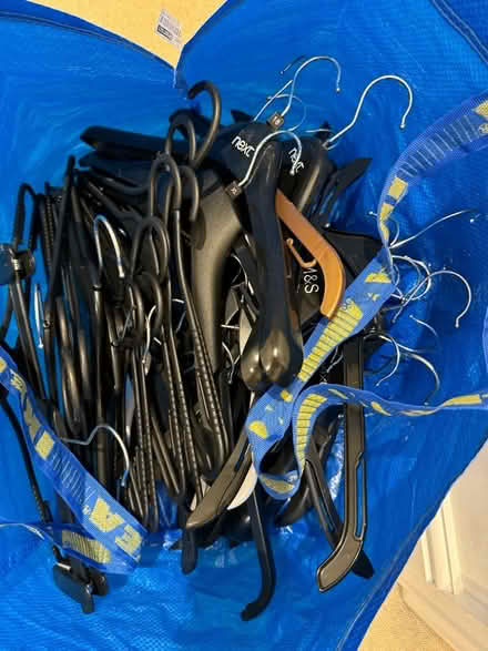 Photo of free Clothes hangers. Various (RG7) #2
