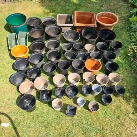 Photo of free Plastic pots (Raynes Park SW20) #1