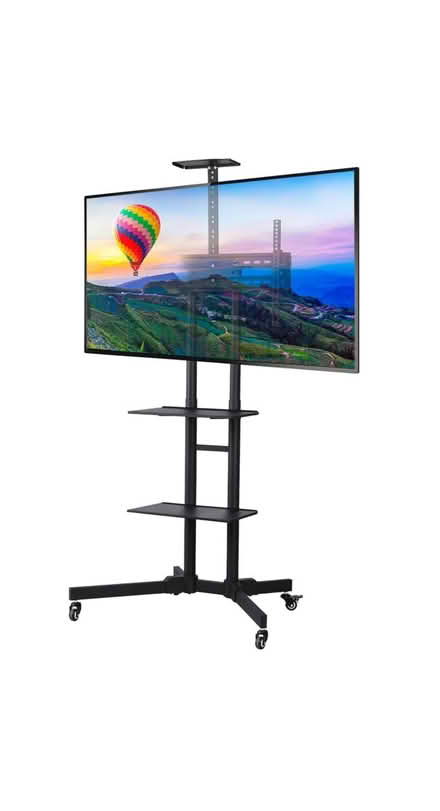 Photo of Tall TV trolly stand on wheels (DY7) #1