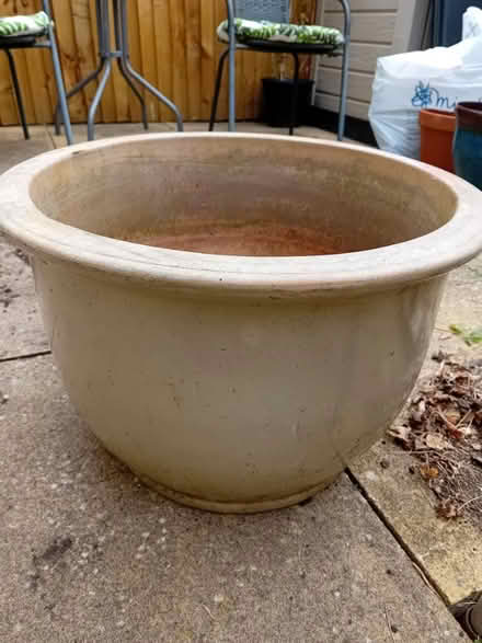 Photo of free Large ceramic garden planter (West Ayton) #2