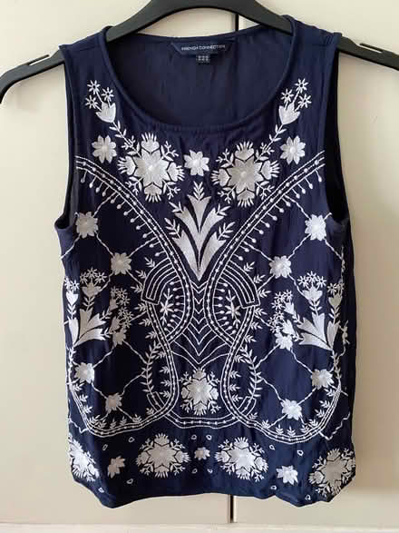 Photo of free Blue French Connection Top size 10 (Witney OX28) #1