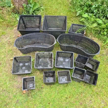 Photo of free Plastic pond pots (Raynes Park SW20) #1
