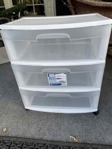 Photo of free Plastic bin on wheels (Los Altos Hills) #1