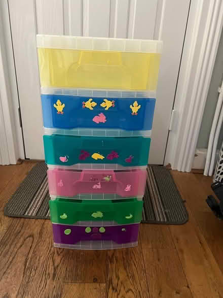 Photo of free Plastic drawer unit (Surbiton, KT5) #1