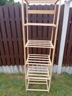 Photo of free Two tall wooden shelves (Dublin south side) #1