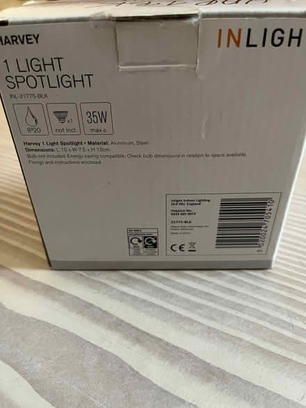 Photo of free Two black spotlights (Highbury and Islington) #3