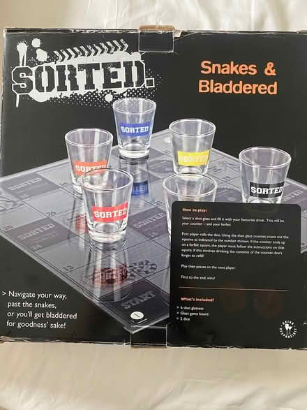 Photo of free Snakes and Bladdered drinking game (Barking IG11) #4