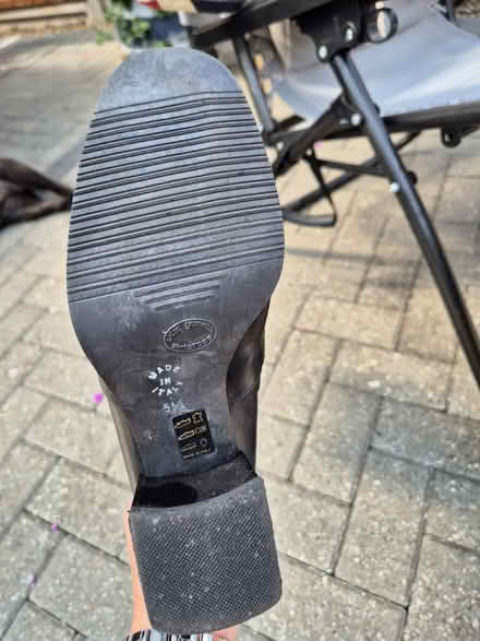Photo of free Black calf length boots (Welling) #3