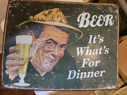 Photo of free Tin Beer Sign (Sandiacre NG10) #1