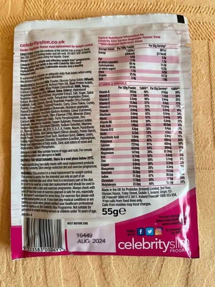 Photo of free Celebrity Slim Soups (Maidstone, ME16) #2