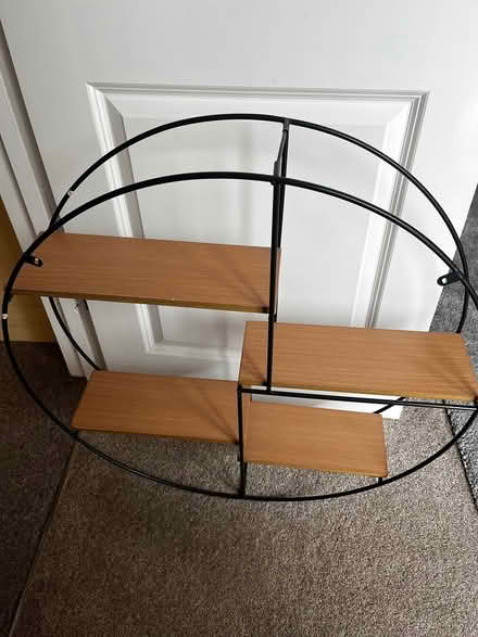 Photo of free Metal Frame with wooden shelf (Christchurch BH23) #1