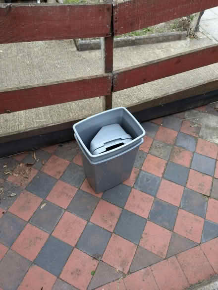 Photo of free 2 x plastic bins (Bruce Grove N17) #1