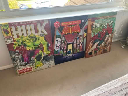 Photo of free Marvel canvass pictures x 3 (TN6 - Crowborough) #1