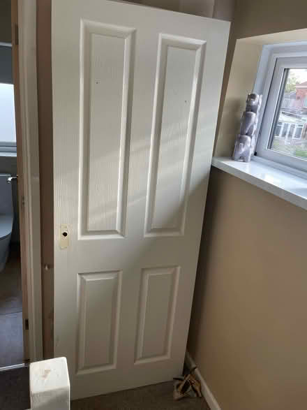 Photo of free 2 white interior doors (Lobley Hill, Gateshead, NE11) #1