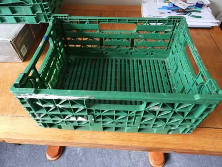 Photo of free 8 x folding stacking crates (Nailsea BS48) #1