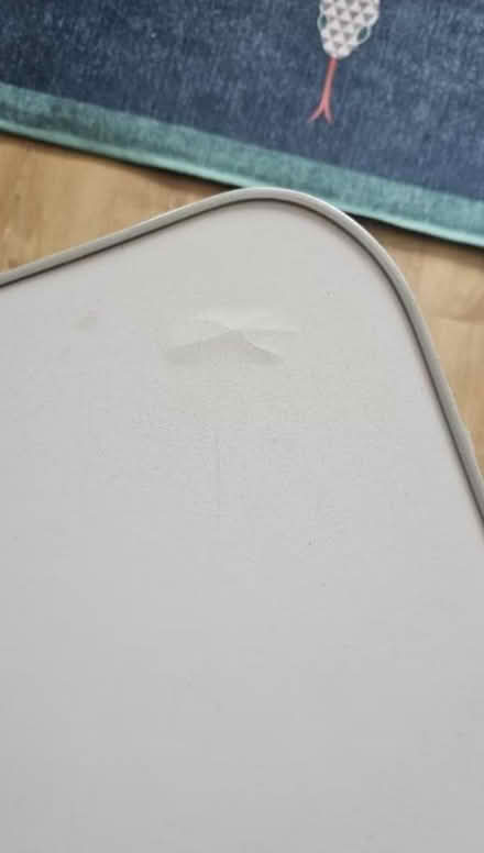 Photo of free Small table + shower curtain rail (Gallions Reach) #2