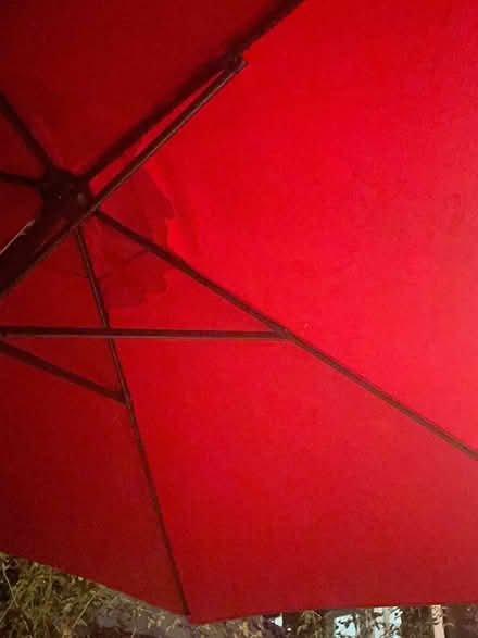 Photo of free Patio umbrella and stand (Meadowvale, Mississauga) #2