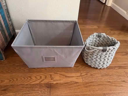 Photo of free Fabric storage bins (Walnut Creek) #1