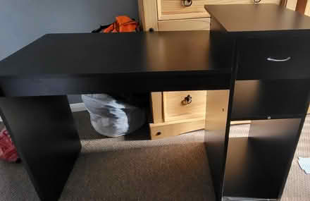 Photo of free Black desk (Pinxton NG16) #1